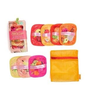 The Original MakeUp Eraser Juicy Optimism 7 Pc Set With Laundry Bag